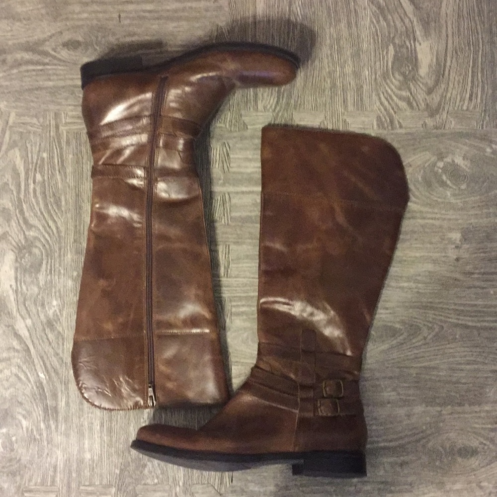 Malisse Brown Riding Boots